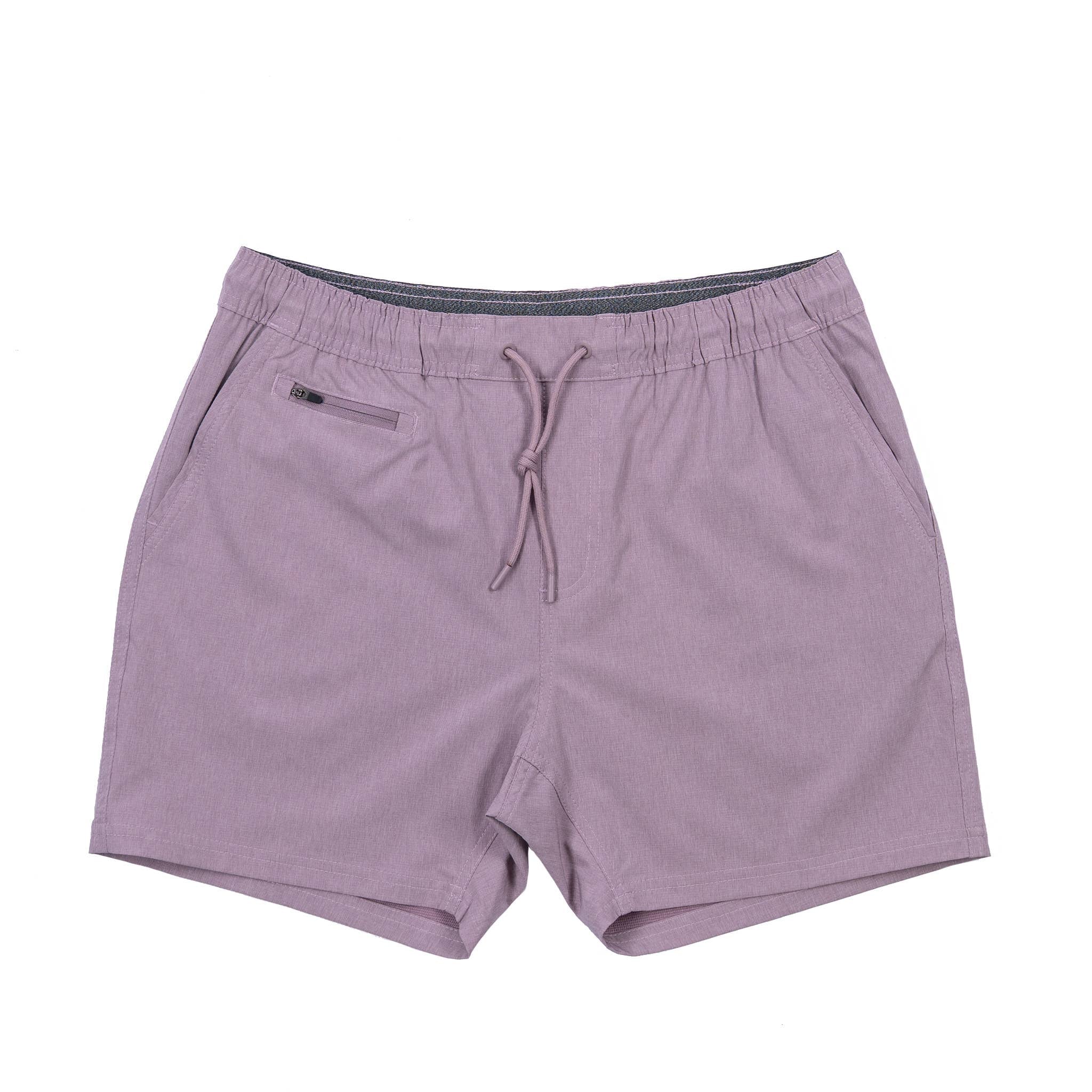 Mens Elastic Waist 5 Inch Short