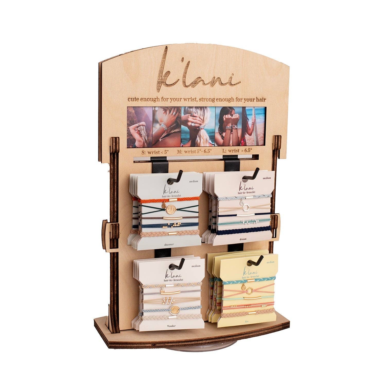 Small Rotating Display- FREE for new customers when filled with 48 units; must be added to cart to receive.
