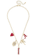 Alabama Crimson Tide Paper Clip Charm Collector Necklace