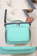 Plain Zipper Closure Pockets Cooler Bag MOQ 3pcs ZZKF833