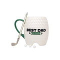 Golf Mug - Best Dad | Golf Mug & Pen Set