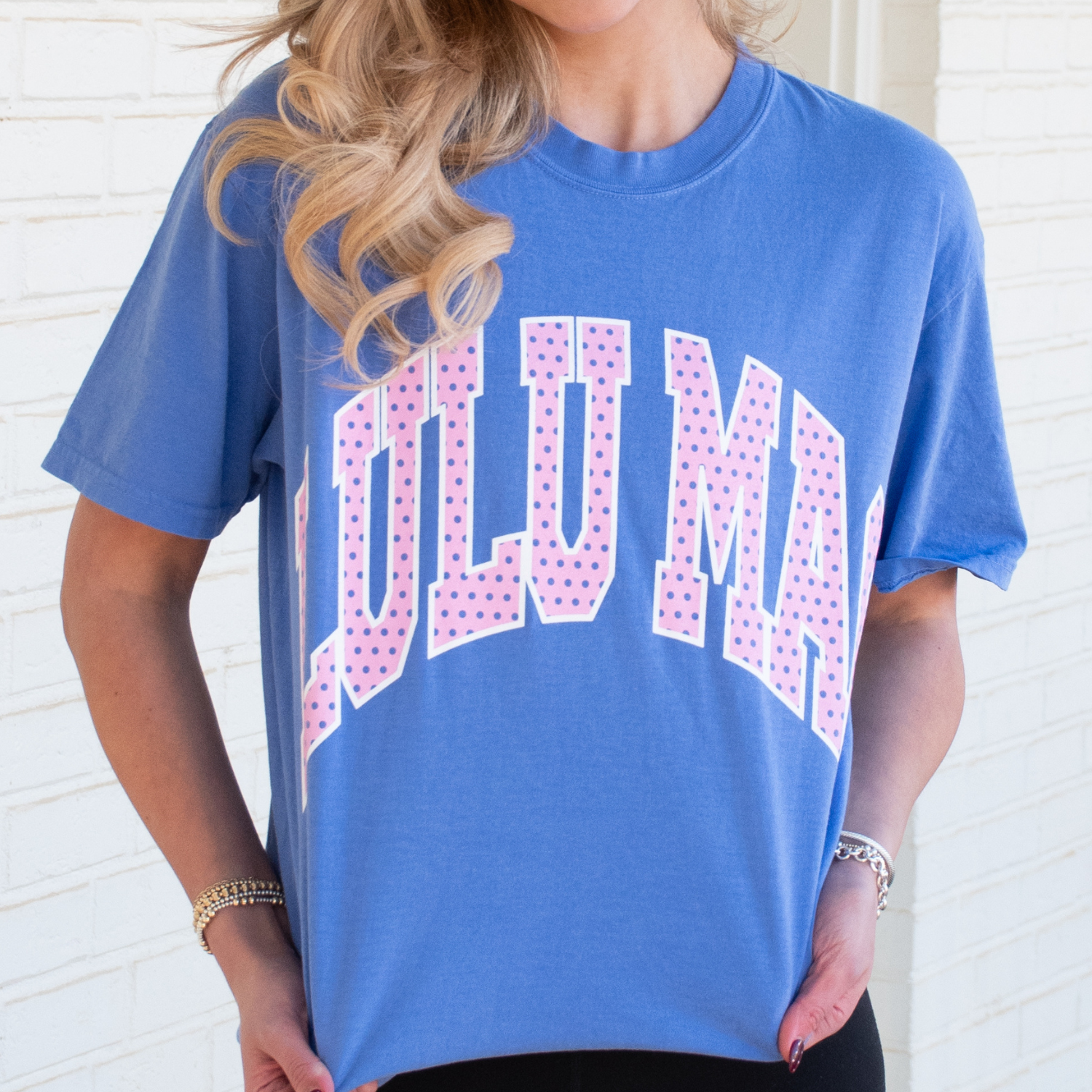 Lulu Mac Flo Blue Tee