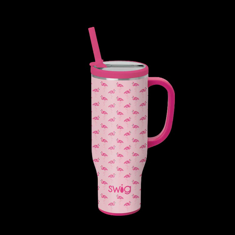Swig Life Flamingos Mega Mug 30oz