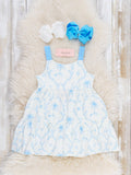 Island Breeze Palm Dress