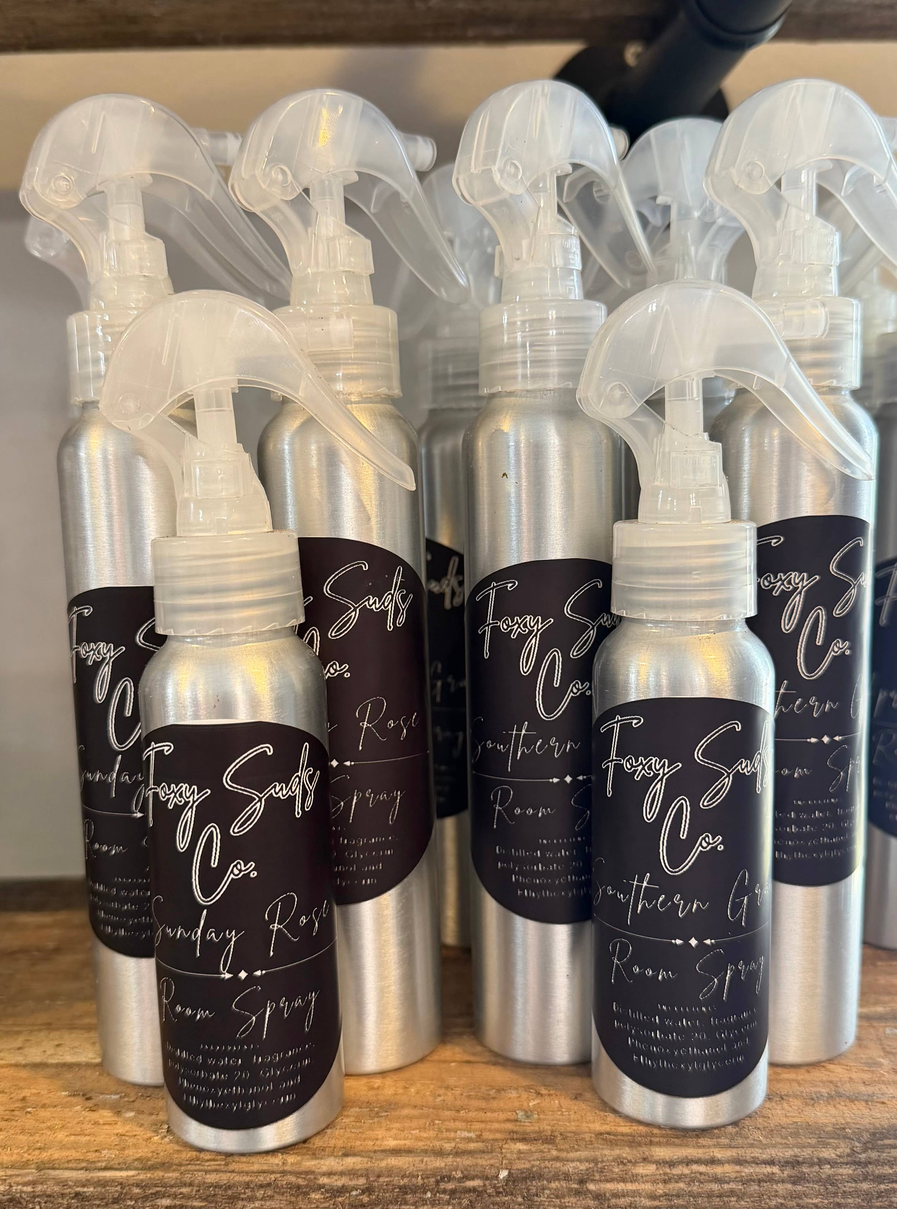 Foxy Suds Co Room Spray-- Southern Grace