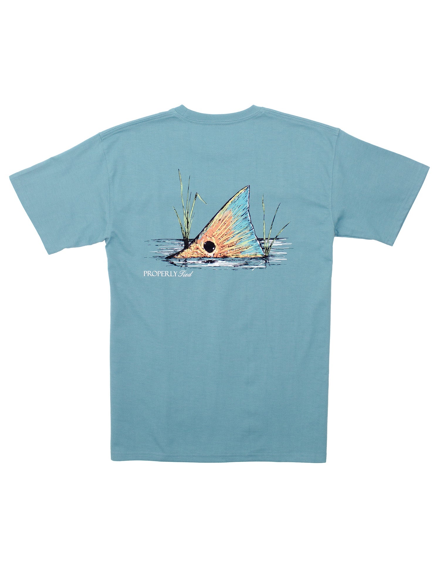 Coastal Sky Redfish Tee