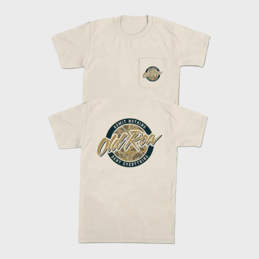 80s Camo Circle Pocket Tee
