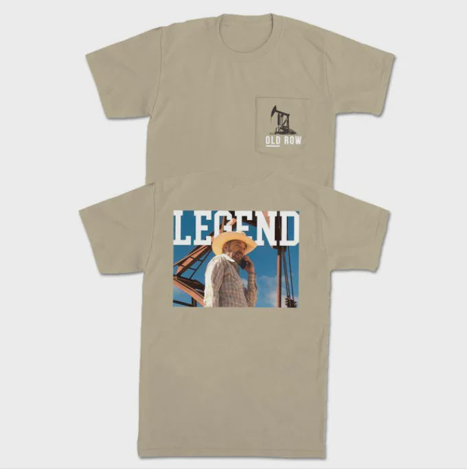 The Texas Oilman Legend Pocket Tee