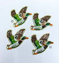Mallard Duck Hunting Sequins Patch - Small