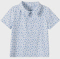 KIDS POLO SHIRT -CRABBY BLUES