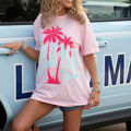 Lulu Mac Palm Blossom Tee