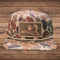 Leather Duck Patch, Classic Duck Camo Rope Hat
