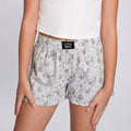 Lulu Mac Youth White Camo Shorts