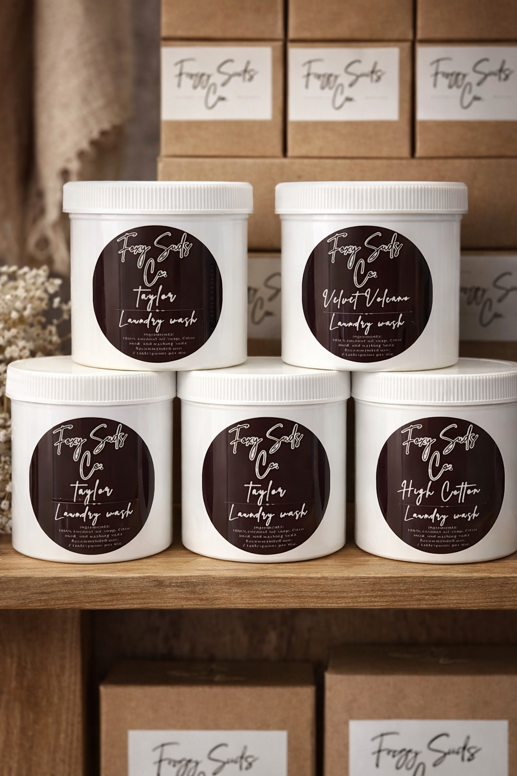 Foxy Suds Co laundry wash-- Southern Diva