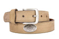 Mississippi State Bulldogs Men's Collegiate Crazyhorse Leather Belt.