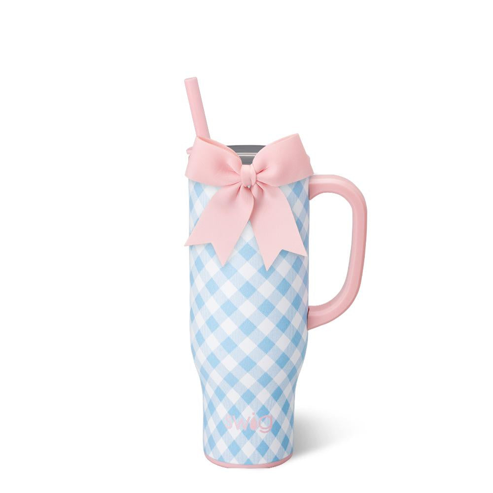 Gingham Mega Mug 30oz4