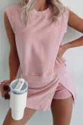 Light Pink Skort Set