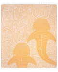 Turkish Towel - Whale Shark in Sunflower