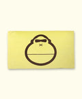 BEACH TOWEL- SONNY - YELLOW (ENGLISH PACKAGING)