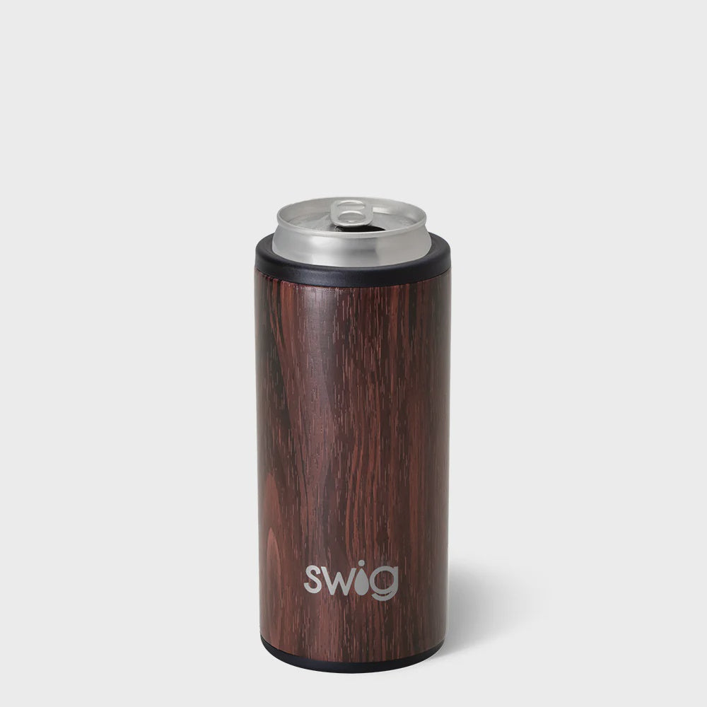 Swig Life Bourbon Barrel Skinny Can Cooler 12oz